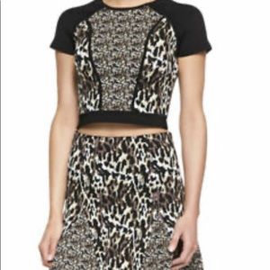 Parker Animal Print Knit Top